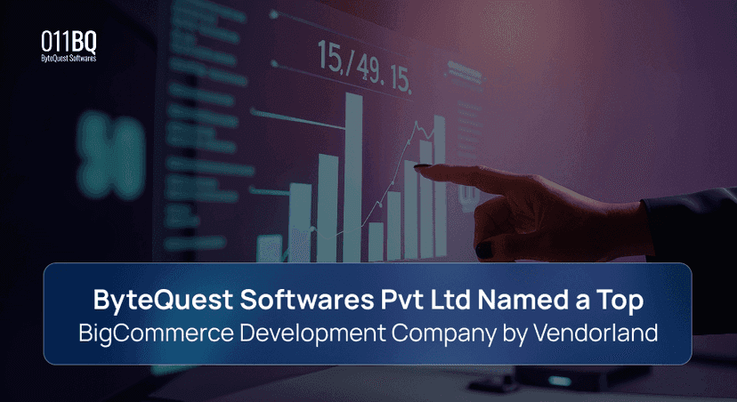 ByteQuest Softwares Pvt Ltd Named a Top BigCommerce Development Company by Vendorland