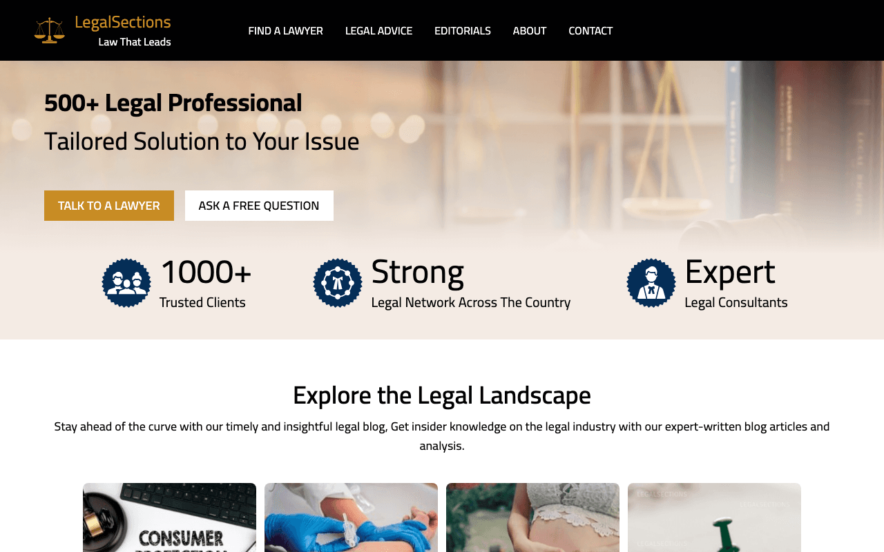LegalSections