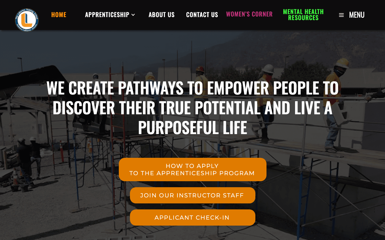 Laborers Training School